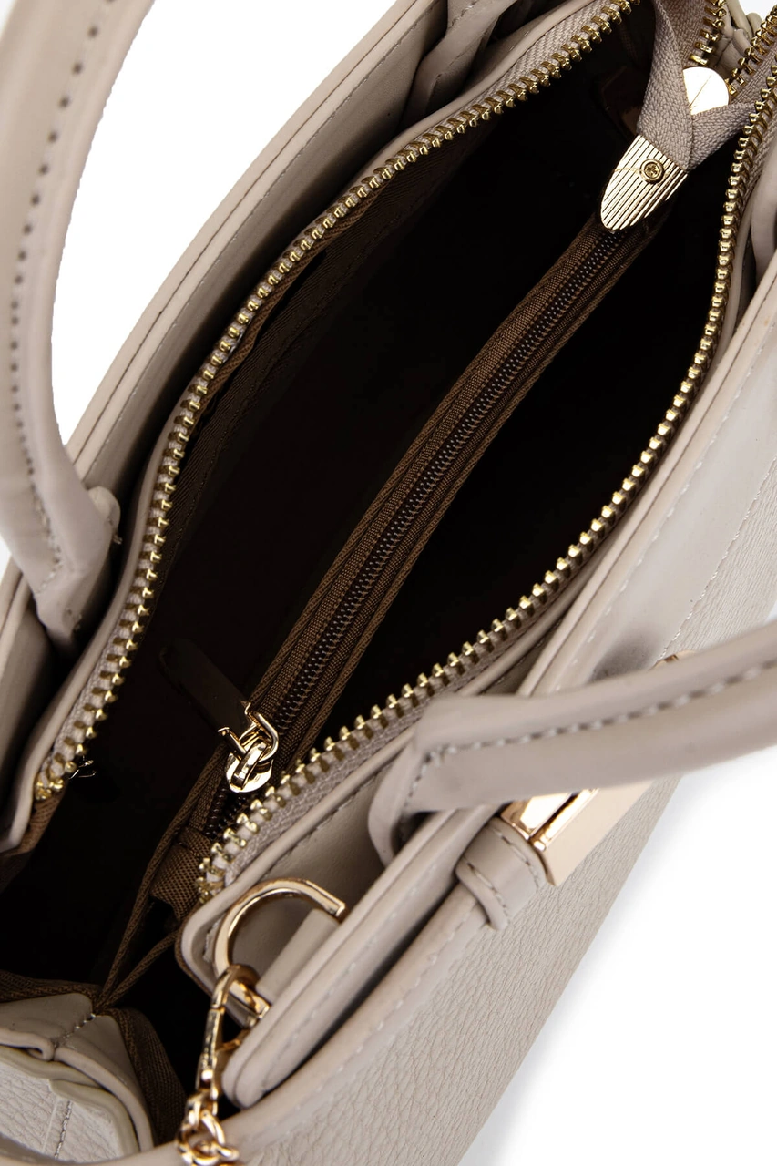 Tamer Tanca Kadın Suni Deri Taupe Omuz Çanta 921 27150 Bn Cnt Sk25-26 Taupe Vizon