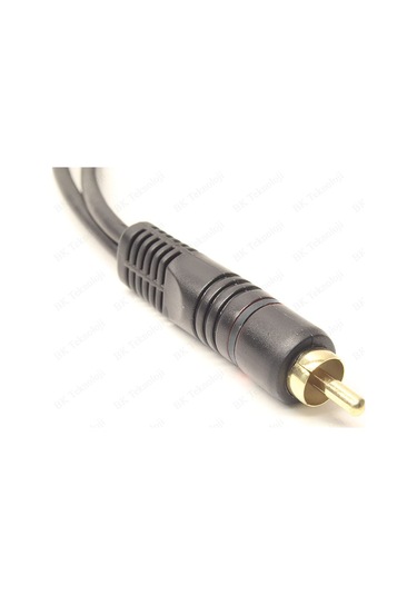 Yüksek Kalite Anfi Y Kablo RCA Erkek to 2xRCA Dişi