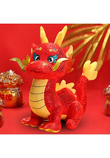 Homyl Doldurulmuş Hayvan Kanepe Çin Yeni Yılı Ejderha M