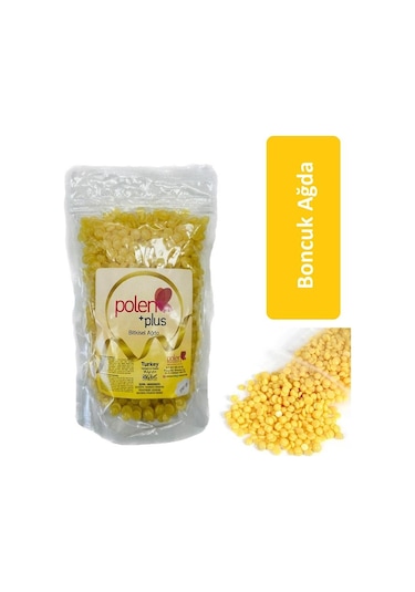 Polenplus Soyulabilen Boncuk Ağda Naturel Sarı Poşet 250 G