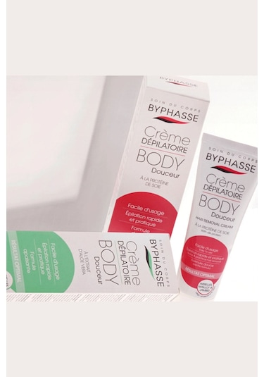 Byphasse İpek Proteini Özlü Tüy Dökücü Krem 125 ML