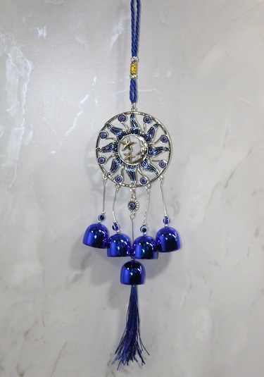 Metal Nazar Boncuğu Çan Alk3518 - 9064338414954ynt Çok Renkli