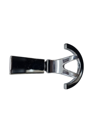 Palmiye Portmanto Askı Krom 2 Adet