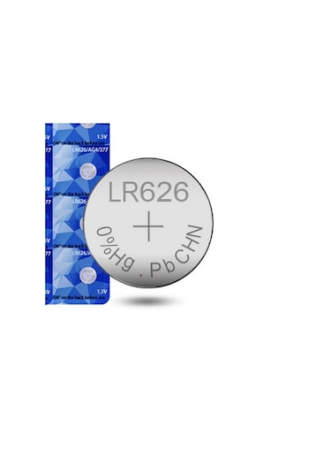 Mettzchrom Kol Saat Pili Sr626 Sw 377a Lr626 Ag4 10`lu pil
