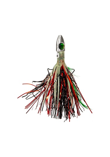 Reedark Gümüş Başlı 15g Kurşun Bağlı Silikon Ahtapot Balık Yemi Kabuklu Paket