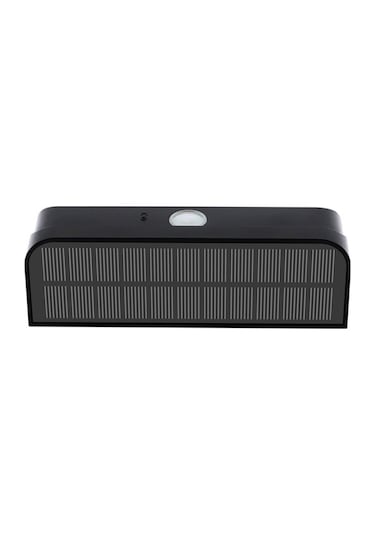 Novahub Gs-sl1804-s 1w Güneş Enerjili Hareket Sensörlü Duş Lambası, Ip65 Su Geçirmez, 12 Saat Aydınlatma, Pratik Ve Güvenli Siyah