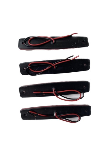 Thoc Dorse Parmak Led 12v 6 Led Kırmızı 4 Adet