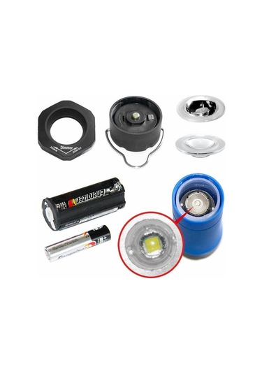 Naturehike 3ın1 Multifonksiyonel Led Kamp Lambası Mavi Çok Renkli