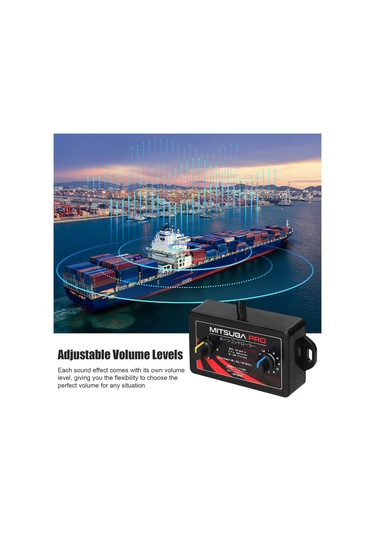 Leezsing 25 Sesli Araç Kornası Kontrol Cihazı - 12-24v Ayarlanabilir Ses Efektli Dayanıklı Plastik Yapı