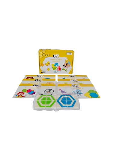Bee Smart - Görsel ve Işitsel Dikkat Seti 2 Yaş