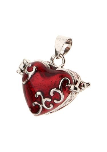 Soulader Kremasyon Kolye Hatıra Aksesuarı - İt Kolye Küçük Küllük - Kırmızı Renk Kırmızı