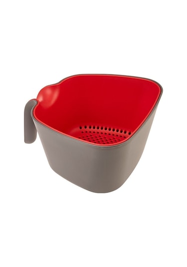 Karaca Nell Gray Red 2li Süzgeç