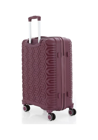 Mçs Üçlü Polipropilen Valiz Seti V377 S23sy1000058-set 210 Mürdüm