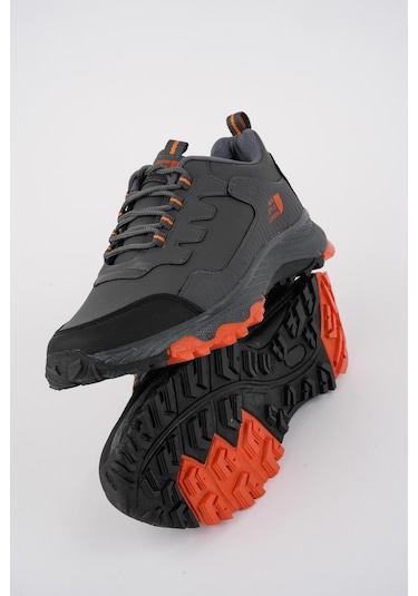 Muggo North Unisex Garantili Trekking Outdoor Ayakkabı Füme