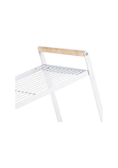 Homyl Sayaç Rafları Masaüstü Organizatör Banyo Anti Beyaz S