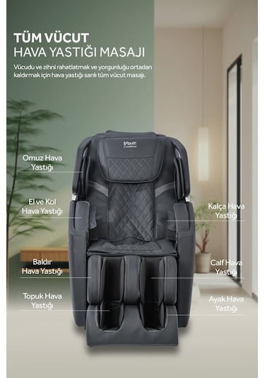 Voit Excellence Masaj Koltuğu / N - Siyah