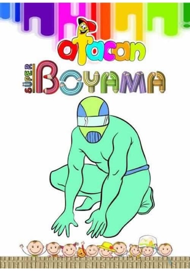 Ata Afacan Süper Kalın Boyama Kitabı 10