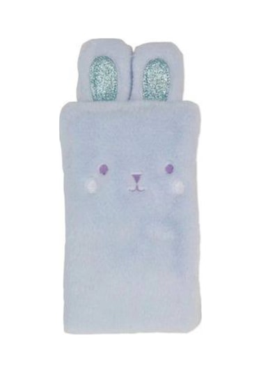 Sevimli Tavşan Kulaklı Kalem Kutusu Peluş, 14x26 Cm Çok Renkli