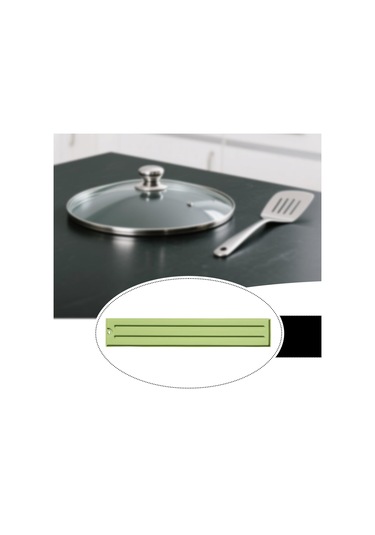 Suntek Silikon Tencere Kapağı Depolama Esnek Taşınabilir Yeşil