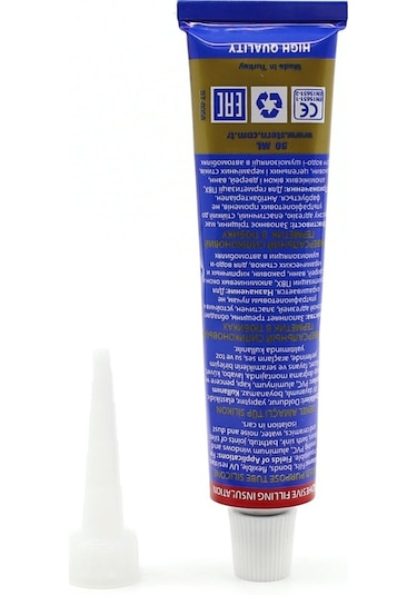 Stern Genel Amaçlı Tüp Silikon 50 Gr Şeffaf -40 +180 Şeffaf Şeffaf