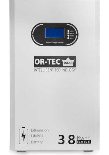 Ortec 3.8kw 25.6v 150a Lityum Akü