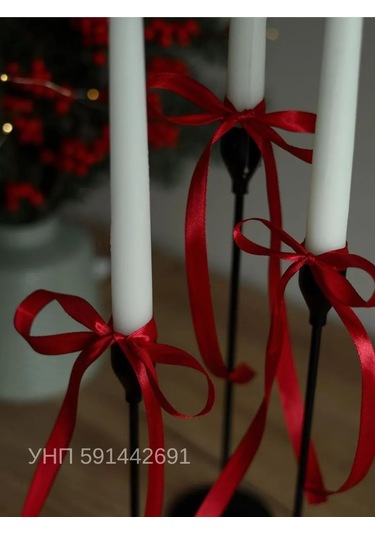 Candle Light Co. Antika İç Mekan Mumları 10 Adet 186554452 Beyaz