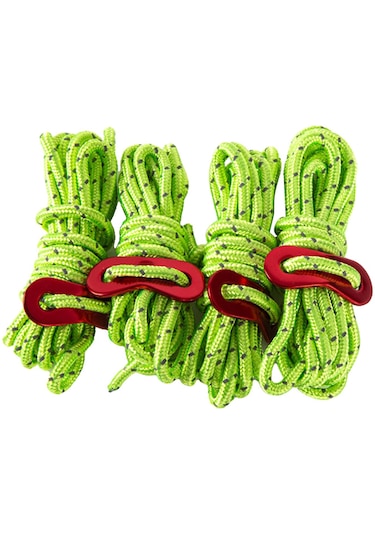 Suntek 4 Adet 6.65ft Gezi Yansıtıcı Naylon Kordon Çadır Yeşil