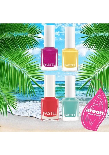 Pastel Oje 4'lü 98-287-295-304 + Areon Mon Asma Koku