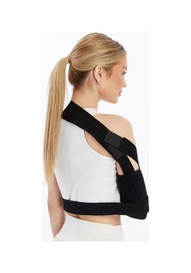 Prolife Kol Askısı Ayarlanabilir Lüks Süngerı Kırık Çıkık Incinme Ameliyat Sonrası Siyah