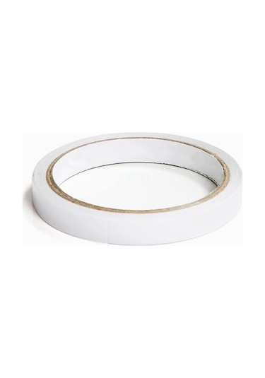 Ofis Beyaz Çift Taraflı Bant Kağıdı Güçlü Ultra-ince Yüksek Yapışkanlı Pamuklu Çift Taraflı Bant 15mmx8m