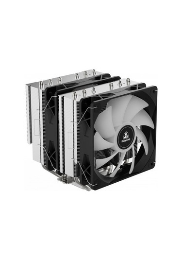 Segotep Fz6 Pro Siyah 2x120mm Kule Tipi İşlemci Soğutucu Lga 1700 Ve Am5 Uyumlu