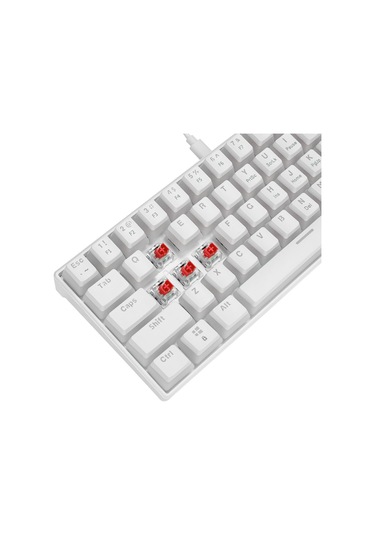 Rampage Radiant RGB Puding Tuş Mekanik Red Switch Mekanik Klavye