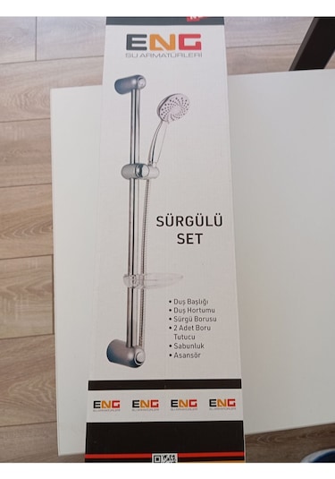 Sürgülü Duş Seti Krom