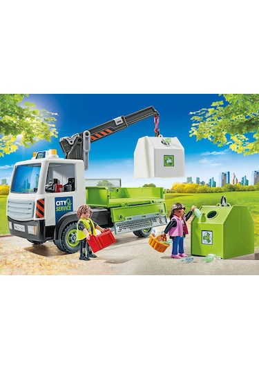 Playmobil Atık Konteyner Taşıma Kamyonu - 71431