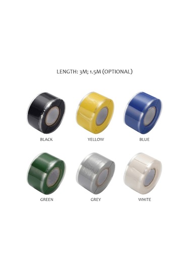 Pazly Kendinden Yapışkanlı Su Geçirmez Silikon Yalıtım Bant - Elektrik Ve Su Boruları İçin