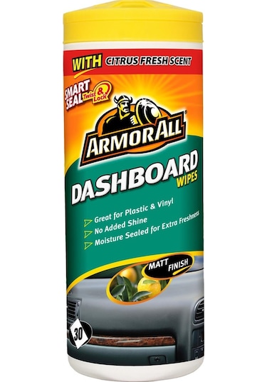 Armorall Torpido Ve Plastik Canlandırıcı Ve Koruyucu Etkili Mendil Kokulu Mat 30ad.