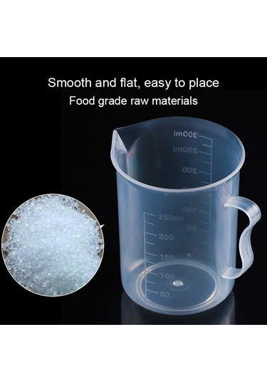 Sones 10 Adet 250ml Gıda Sınıfı Pp Plastik Matara Dijital Ölçüm Kabı Silindir Ölçek Ölçü Cam Laboratuvar Laboratuvar Aletleri