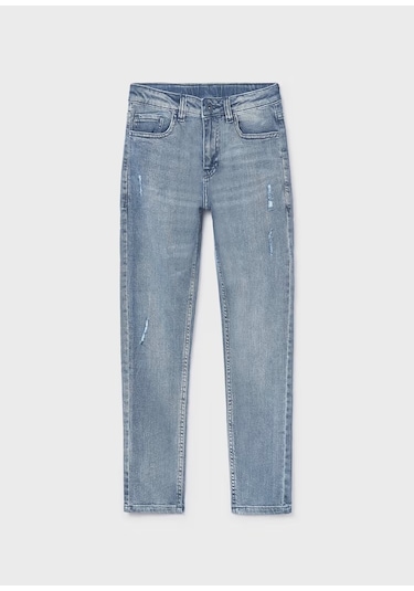 Mayoral Erkek Çocuk Denim Pantolon 6565 Mavi