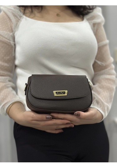 Biçomi Kahve Cilt Jessi Çanta Kahve