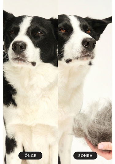 Pet Teezer Deshedding - Mint / Pink Yeşil Pembe Köpek Bakım Fırçası