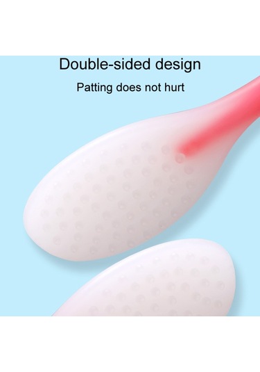 Meridian Puanları Gua Sha Sha Pating Board Silikon Palmiye Masaj Whacker, Boyut:mavi 32cm Diğer Çok Renkli