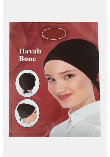 Havalı Bone - Siyah N145