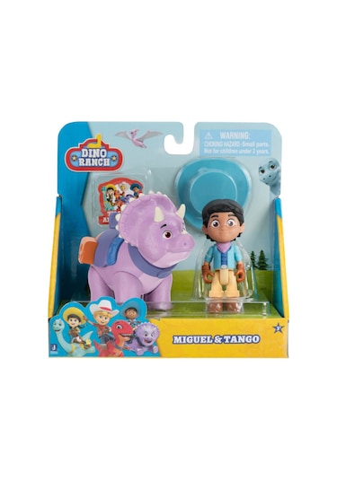 Dino Ranch 2'li Figür Paketi - Miguel ve Tango
