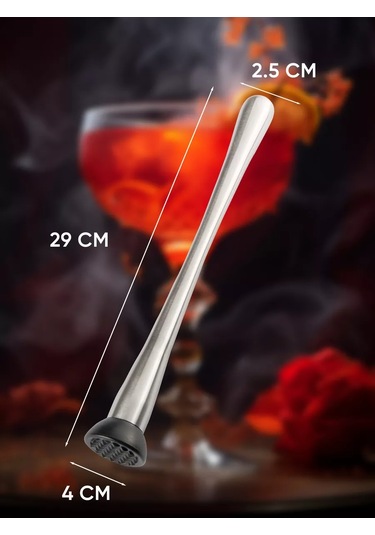 Maks Wıne Kokteyl Madleri, Narenciye Presleyici, Ezici 29 Cm 202435104