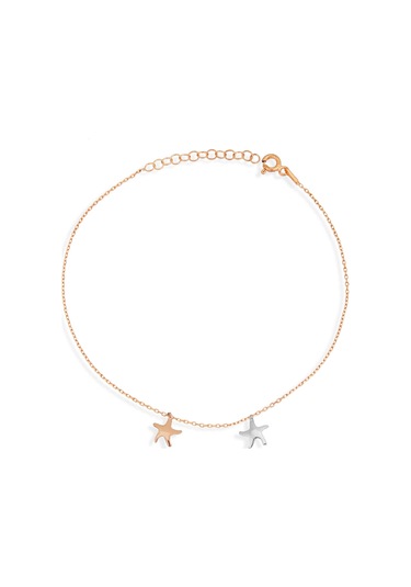 Argentum Concept Deniz Yıldızlı 925 Ayar Gümüş Halhal - H000401