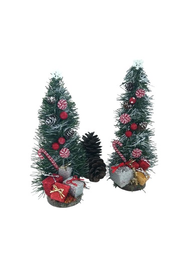 Mini Yılbaşı Ağacı Seti 2'li