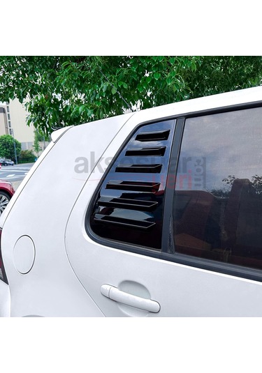 Vw Golf 4 İçin Kelebek Cam Vizörü Kaplaması Piano Black