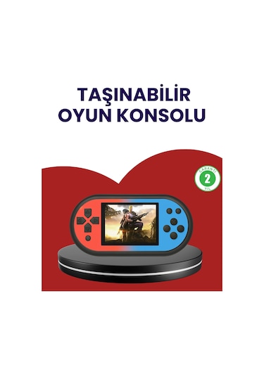 520 Oyunlu El Oyun Konsolu Tv Bağlantılı Hd Lcd Ekranlı