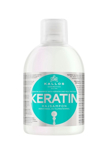 Kallos Cosmetics Keratin Şampuan 1 L