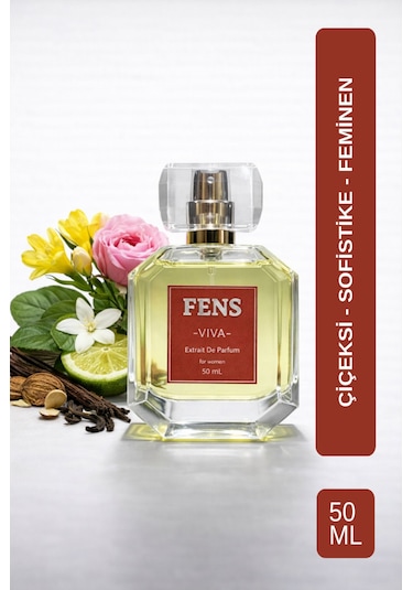 Fs Fens Vıva Kadın Parfüm Extrait De Parfum 50 Ml Aromatik